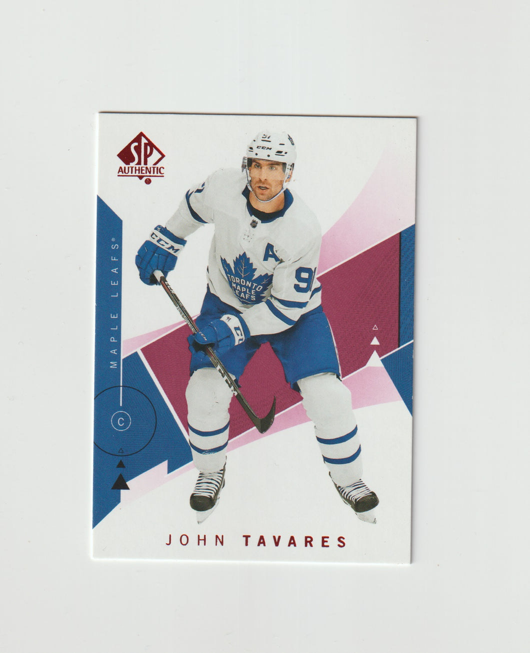 2018-19 SP Authentic Limited Red #80 John Tavares