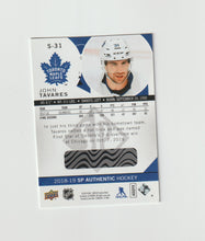Load image into Gallery viewer, 2018-19 SP Authentic Spectrum FX #S-31 John Tavares
