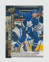 Load image into Gallery viewer, 2018-19 Upper Deck Game Dated Moments #68 Auston Matthews
