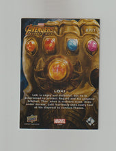 Load image into Gallery viewer, 2018 Avengers Infinity War Remarkable People #RP17 Loki
