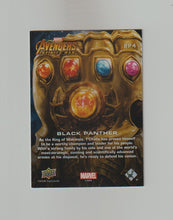 Load image into Gallery viewer, 2018 Avengers Infinity War Remarkable People #RP4 Black Panther
