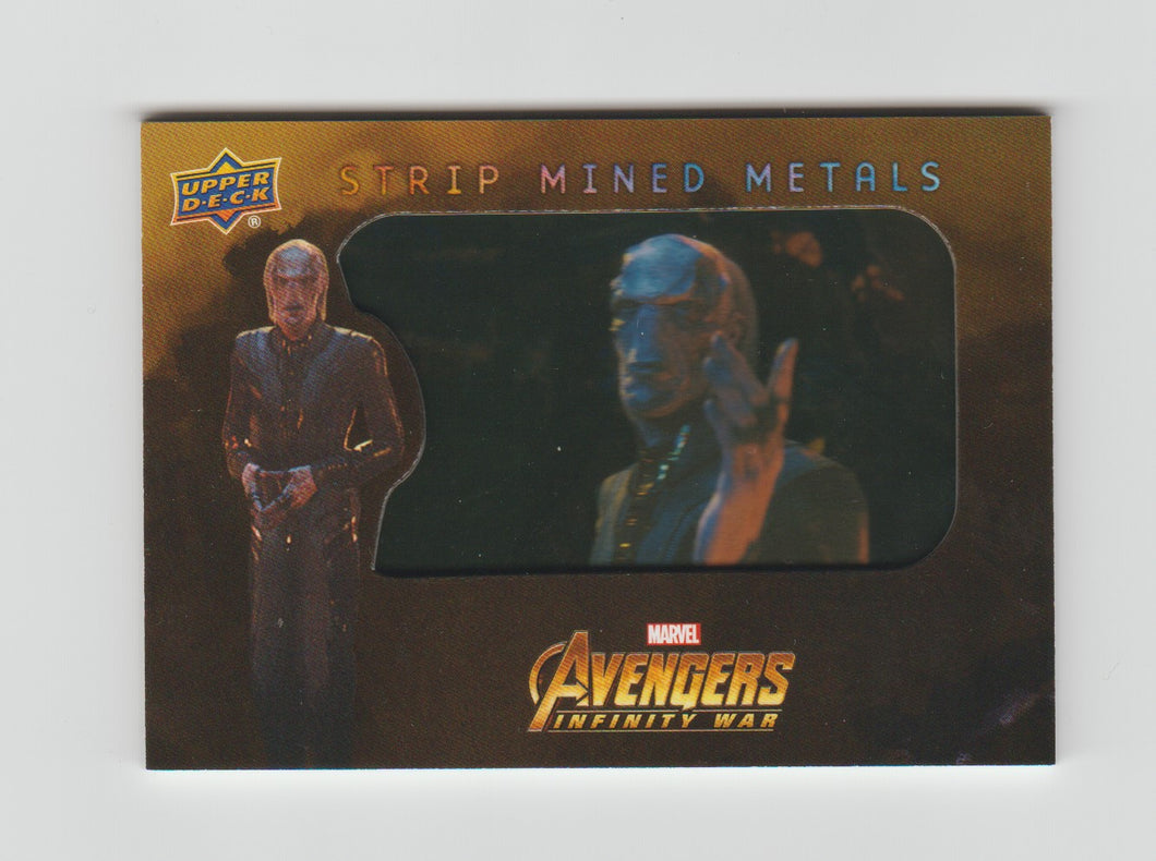 2018 Avengers Infinity War Strip Mined Metals #SMM10 Ebony Maw