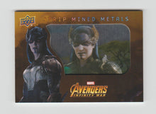 Load image into Gallery viewer, 2018 Avengers Infinity War Strip Mined Metals #SMM12 Proxima Midnight
