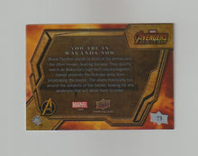 Load image into Gallery viewer, 2018 Avengers Infinity War #73 You Are in Wakanda Now
