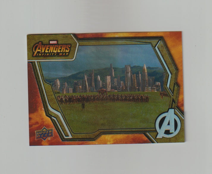 2018 Avengers Infinity War #73 You Are in Wakanda Now