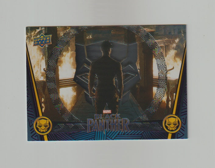 2018 Black Panther Silver #73 Burn it All