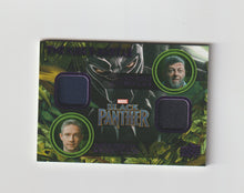 Load image into Gallery viewer, 2018 Black Panther The Kings Mantle Dual Memorabilia #KD-UE Andy Serkis as Ulysses Klaue &amp; Martin Freeman as Everett K Ross
