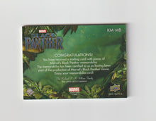 Load image into Gallery viewer, 2018 Black Panther The Kings Mantle Memorabilia #KM-MB Winston Duke as M&#39;Baku
