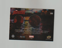 Load image into Gallery viewer, 2018 Daredevil Seasons 1 &amp; 2 Daredevil Speckle Foil #60 S2E1 Investigating The Cartels
