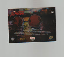 Load image into Gallery viewer, 2018 Daredevil Seasons 1 &amp; 2 Daredevil Yellow Foil #63 S2E2 Bargaining With The DA
