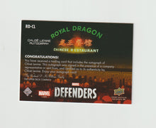 Load image into Gallery viewer, 2018 Defenders Markings of the Royal Dragon #RD-CL Chloe Levine as Lexi Raymond
