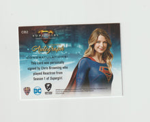 Load image into Gallery viewer, 2018 Supergirl Season 1 Autographs #CB2 Chris Browning as Reactron
