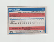 Load image into Gallery viewer, 2018 Topps Big League Rainbow Foil #101 Aaron Nola
