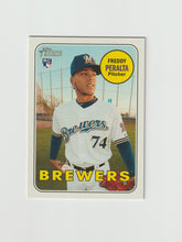 Load image into Gallery viewer, 2018 Topps Heritage Mini #541 Freddy Peralta
