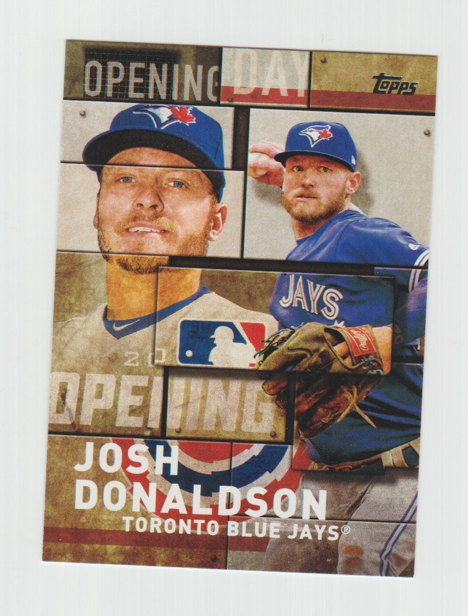 2018 Topps Opening Day Insert  #OD-18 Josh Donaldson