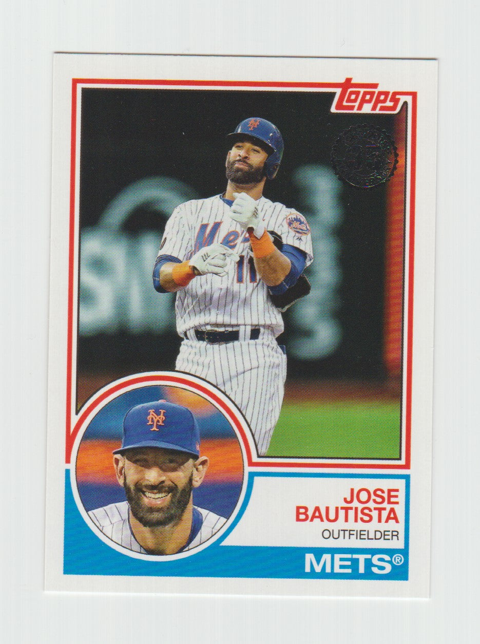 2018 Topps Update '83 Topps  #83-38 Jose Bautista