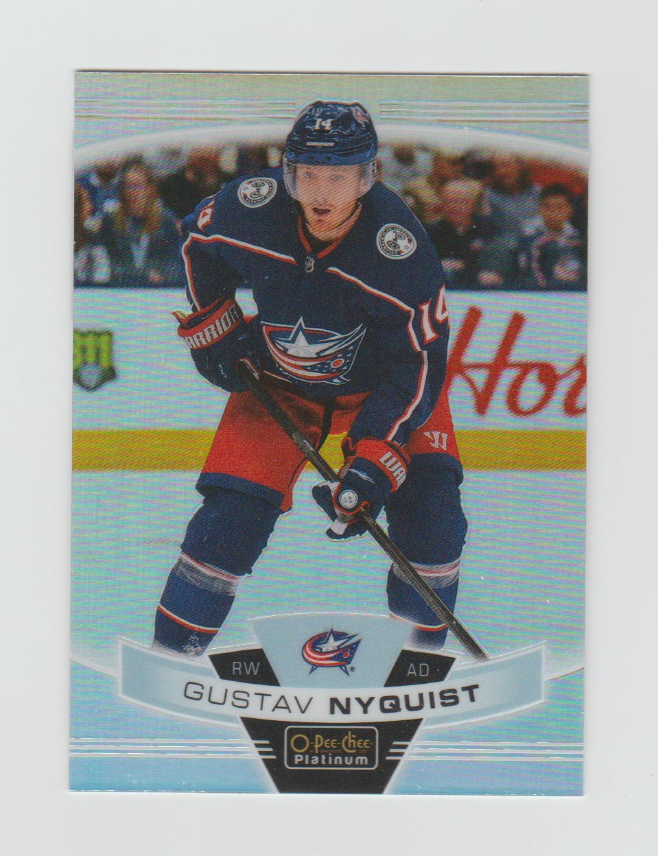 2019-20 O-Pee-Chee Platinum Rainbow #133 Gustav Nyquist