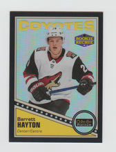 Load image into Gallery viewer, 2019-20 O-Pee-Chee Platinum Retro Black Pack Wars #R-65 Barrett Hayton
