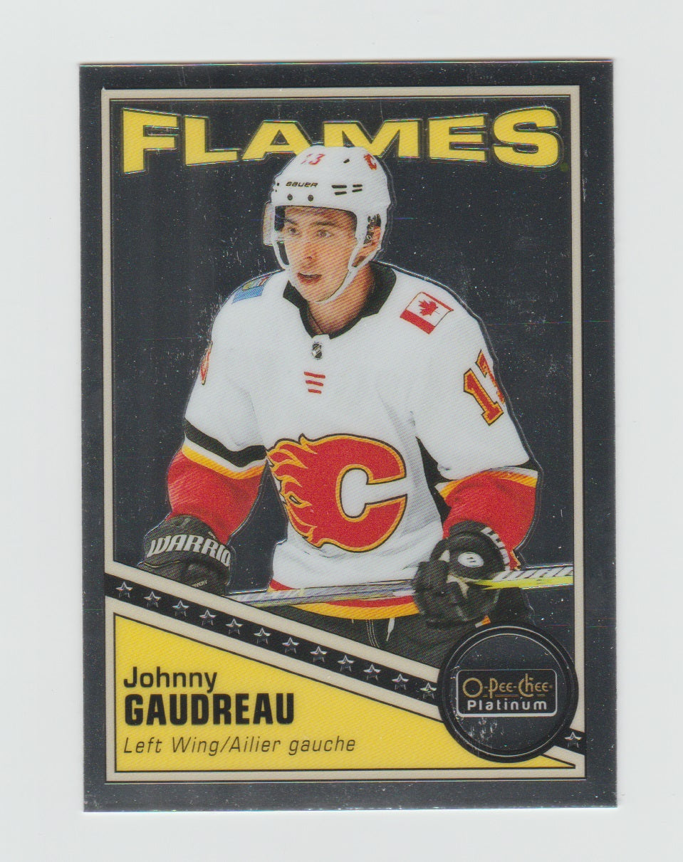 2019-20 O-Pee-Chee Platinum Retro #R-27 Johnny Gaudreau