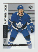 Load image into Gallery viewer, 2019-20 SP Rookie Authentics #119 Rasmus Sandin
