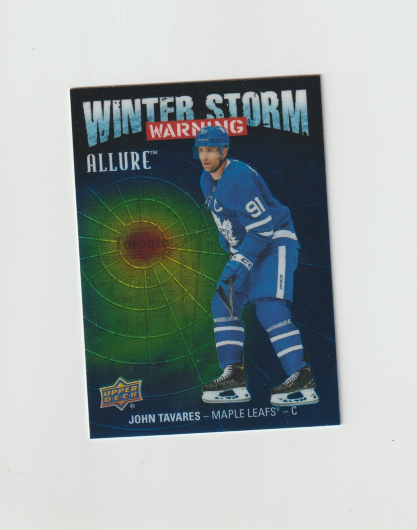 2019-20 Upper Deck Allure Winter Storm Warning #WSW-1 John Tavares