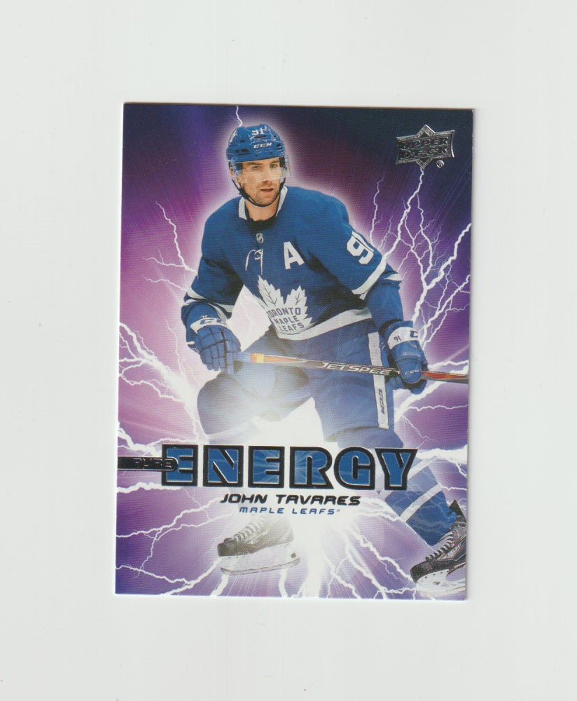 2019-20 Upper Deck Pure Energy #PE-40 John Tavares