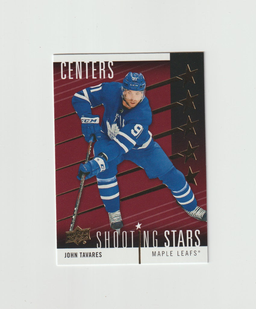 2019-20 Upper Deck Shooting Stars Centers Red #SSC-9 John Tavares