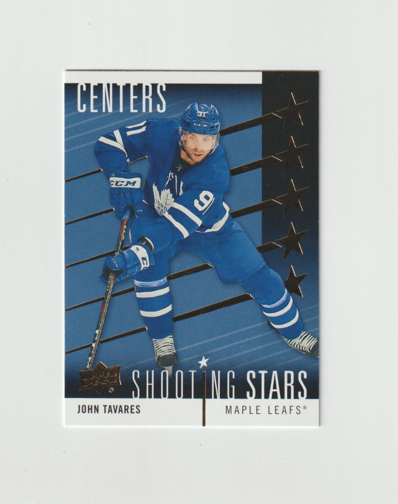 2019-20 Upper Deck Shooting Stars Centers #SSC-9 John Tavares