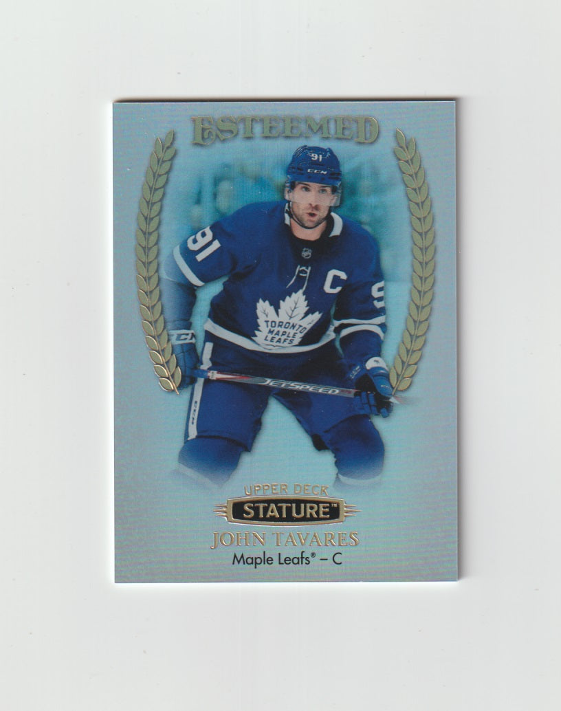 2019-20 Upper Deck Stature Esteemed #E-15 John Tavares