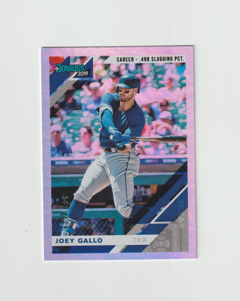 2019 Donruss Career Stat Line #112 Joey Gallo