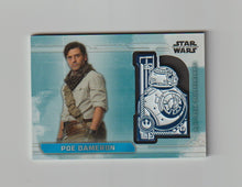 Load image into Gallery viewer, 2019 Star Wars The Rise of Skywalker Series 1 ManuPatch #MC-BP Poe Dameron
