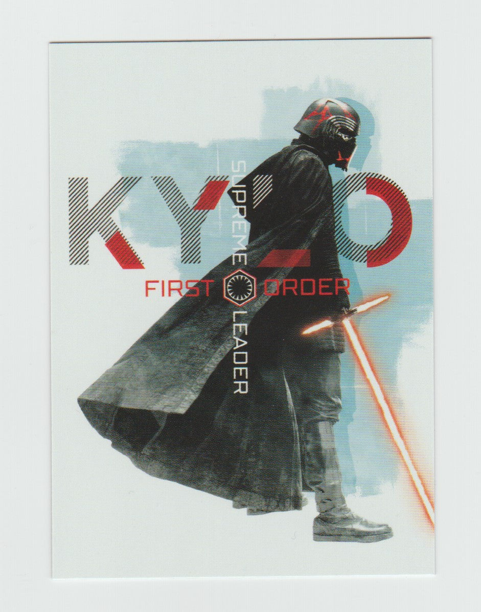 2019 Topps Star Wars The Rise of Skywalker Series 1 Kylo Ren Continuity #9 of 15 Kylo: Supreme Leader of the First Order