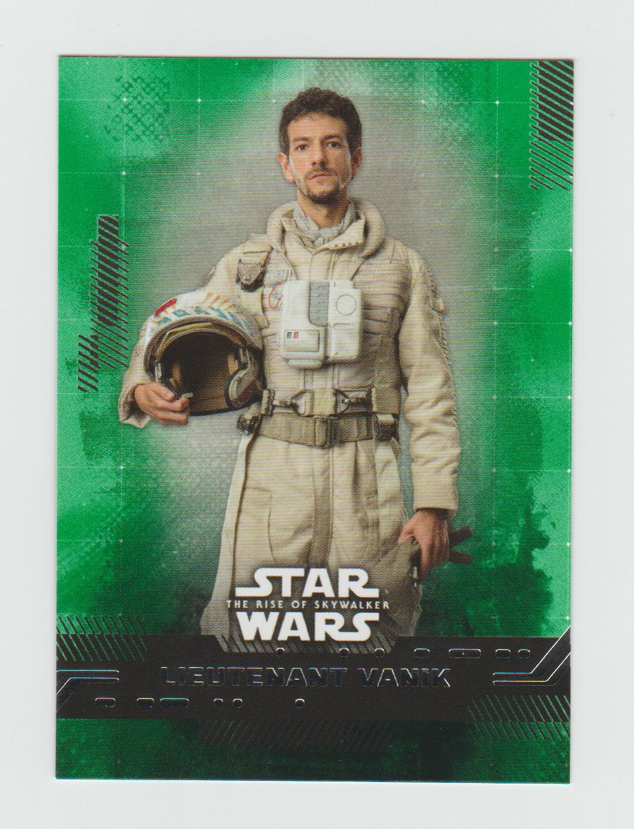 2019 Topps Star Wars The Rise of Skywalker Series 1 Green #20 Lieutenant Vanik