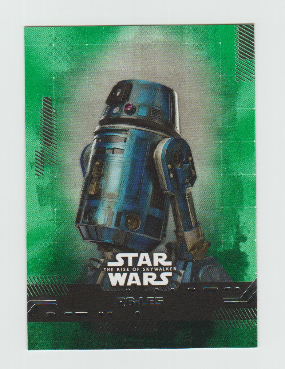 2019 Topps Star Wars The Rise of Skywalker Series 1 Green #26 R6-LE5