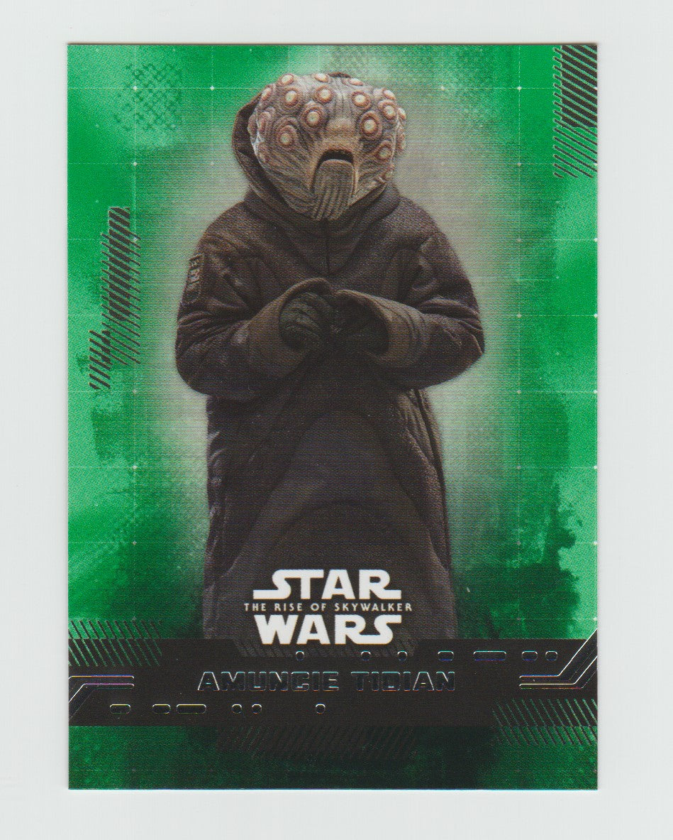 2019 Topps Star Wars The Rise of Skywalker Series 1 Green #31 Amuncie Tidian