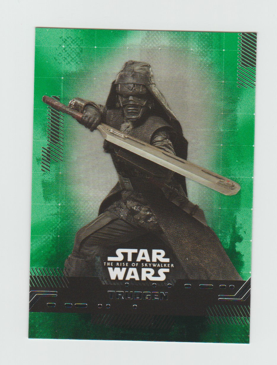 2019 Topps Star Wars The Rise of Skywalker Series 1 Green #43 Trudgeon