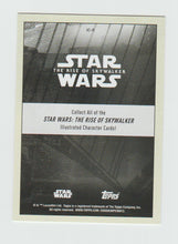 Load image into Gallery viewer, 2019 Topps Star Wars The Rise of Skywalker Series 1 Illustrated Characters #IC-11 Zorii Bliss
