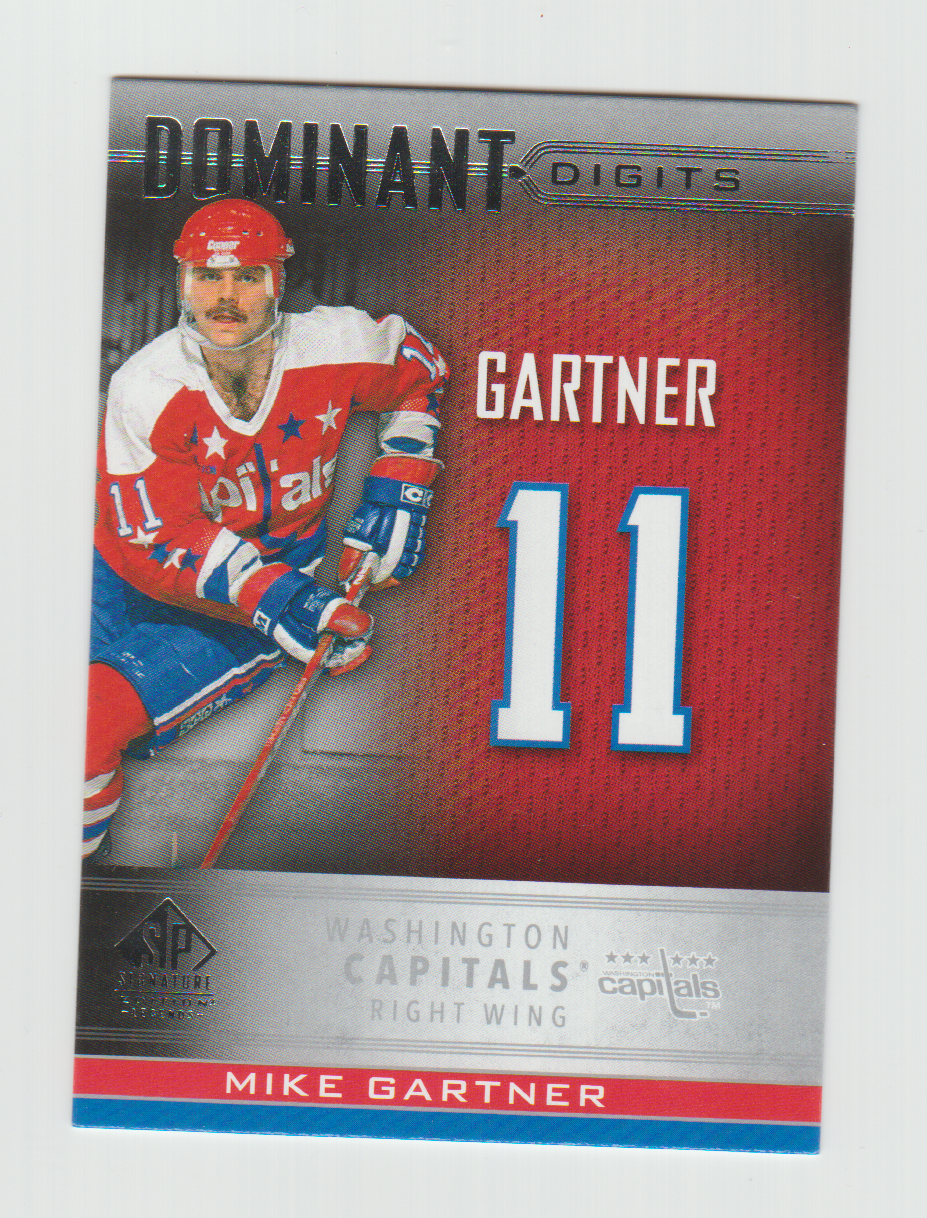 2020-21 SP Signature Edition Legends Dominant Digits #DD-46 Mike Gartner