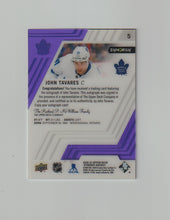 Load image into Gallery viewer, 2020-21 Synergy Autograph Purple #5 John Tavares
