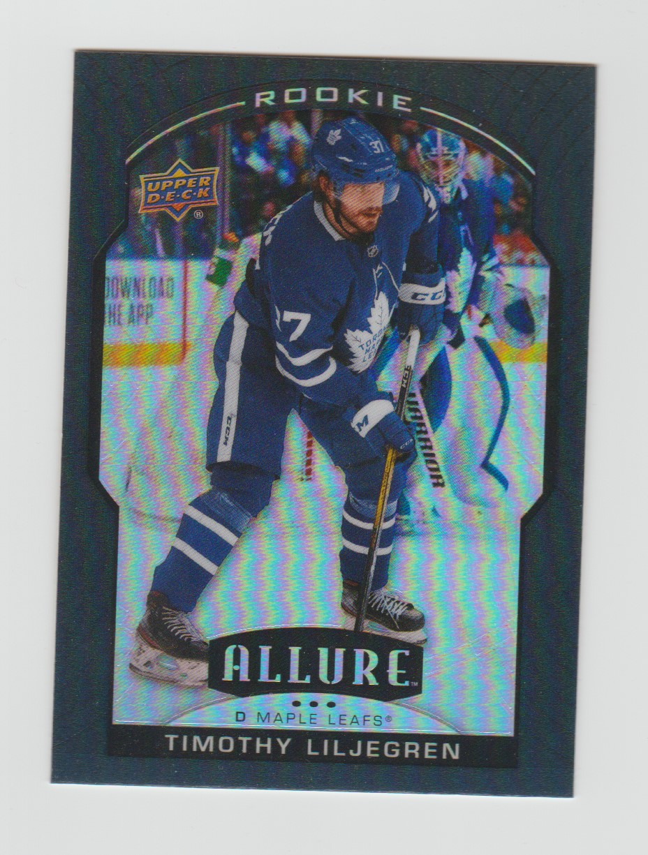 2020-21 Upper Deck Allure Black Rainbow #89 Timothy Liljegren