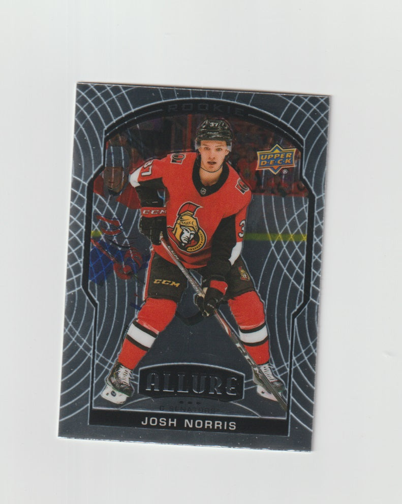 2020-21 Upper Deck Allure Rookie #78 Josh Norris