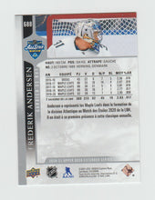 Load image into Gallery viewer, 2020-21 Upper Deck French #688 Frederik Andersen
