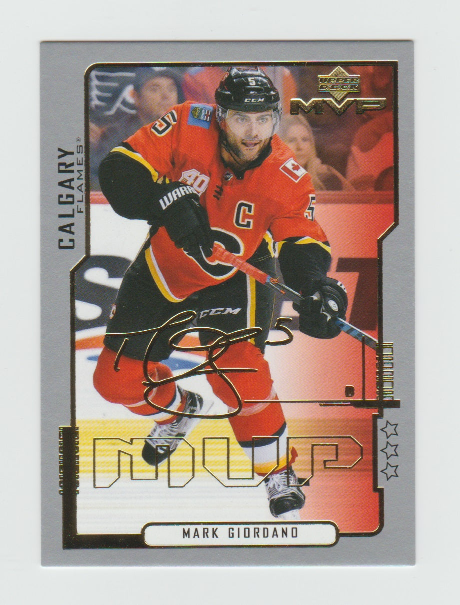 2020-21 Upper Deck MVP 20th Anniversary Third Star #45 Mark Giordano