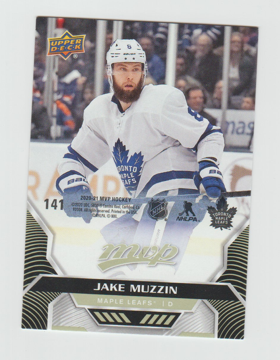 2020-21 Upper Deck MVP Puzzle Back #141 Jake Muzzin