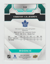 Load image into Gallery viewer, 2020-21 Upper Deck MVP Rookie #243 Timothy Liljegren
