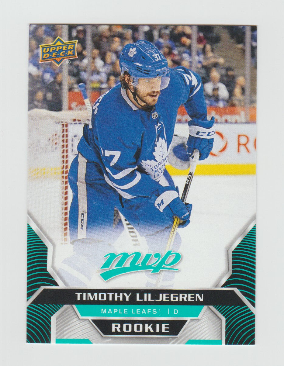 2020-21 Upper Deck MVP Rookie #243 Timothy Liljegren