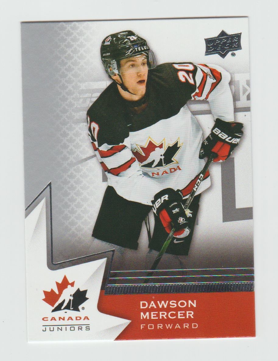 2020-21 Upper Deck Team Canada Juniors #38 Dawson Mercer