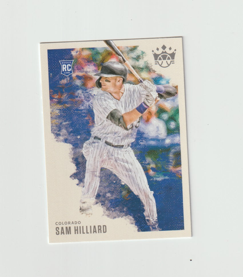 2020 Diamond Kings Rookie RC Card #61 Sam Hilliard