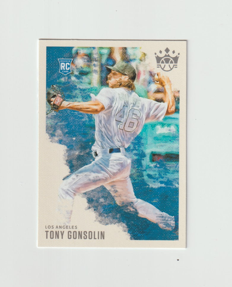 2020 Diamond Kings Rookie RC Card #62 Tony Gonsolin