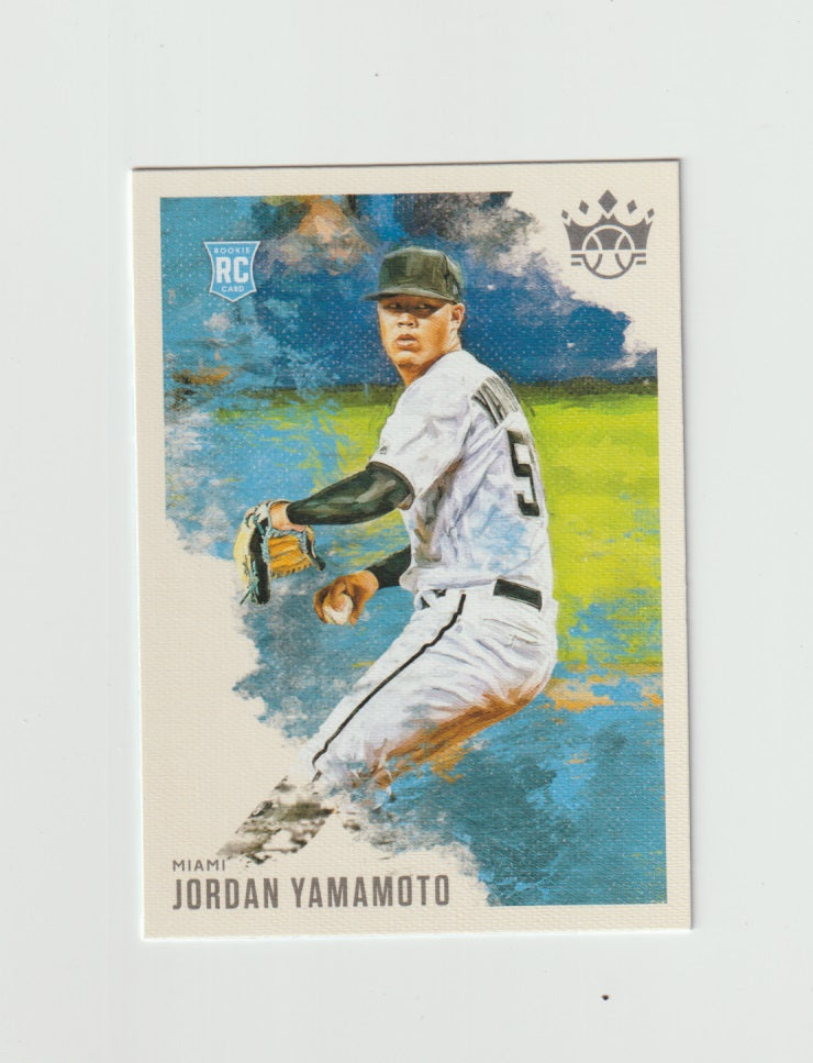 2020 Diamond Kings Rookie RC Card #67 Jordan Yamamoto